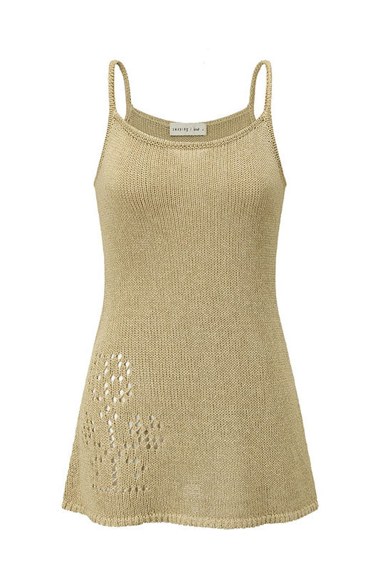 SWAYING 25 Early Autumn Long Camisole SW-SW25PF1T09C2-JH Turmeric